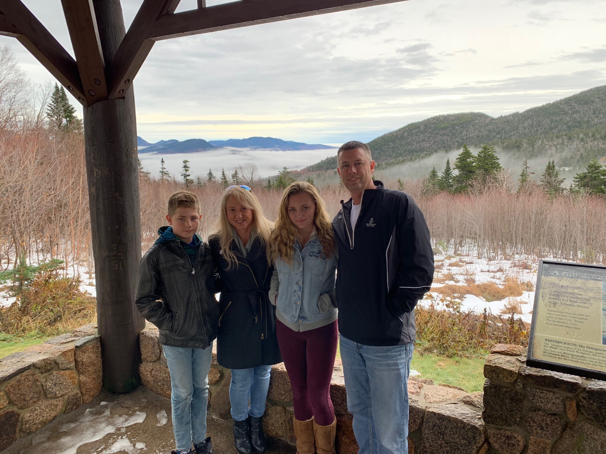 Muirelle Montecalvo and family